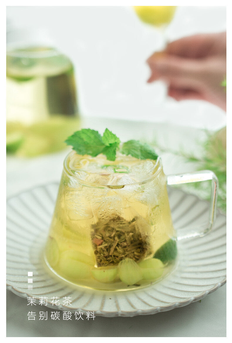 Jasmine Green Tea 2025 New Fragrant Tea Bags No Sugar Cold Brew for Summer