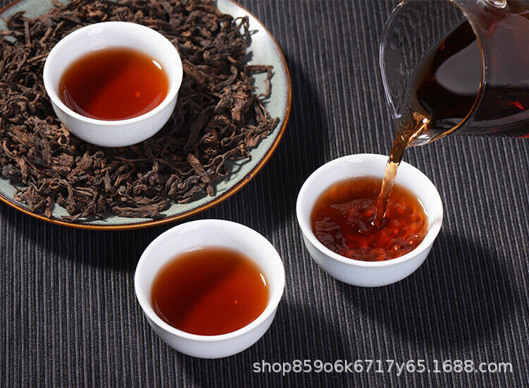 Puerh Tea Cooked Tea Menghai Aged Tea Loose Tea Puerh Ripe Tea Cake Tea 500g