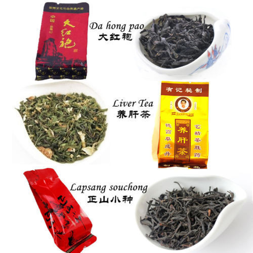 HelloYoung12 bags Different flavor Tea Black Tea Lapsang souchong Oolong Tea Dahongpao Tea Main image