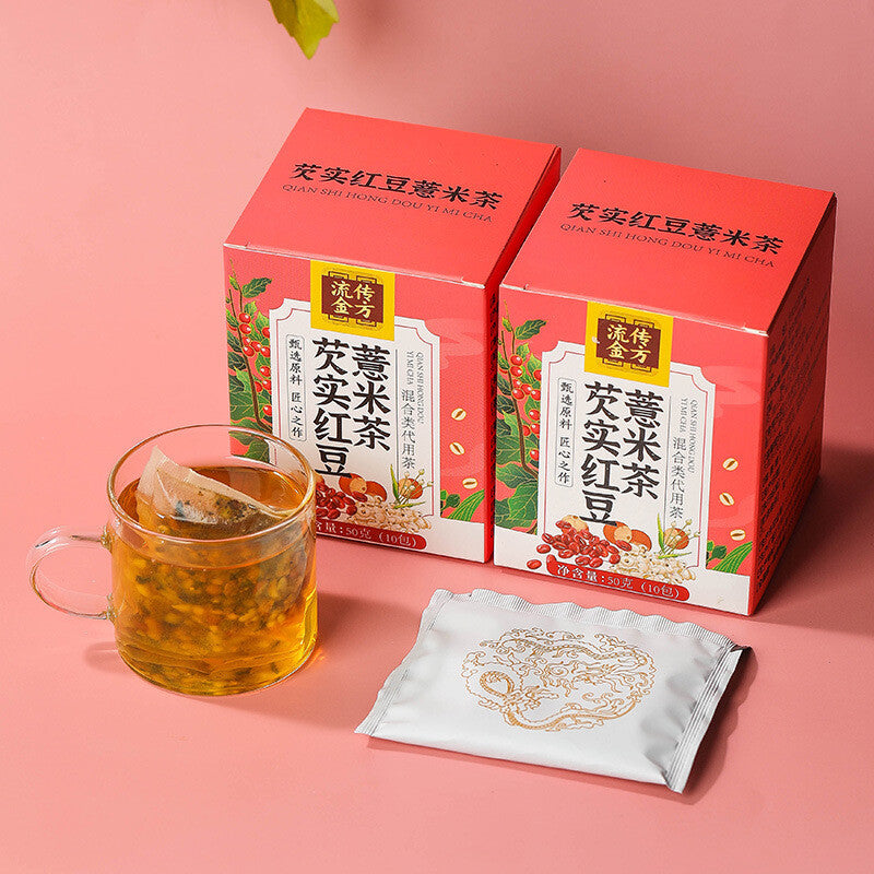 Golden Formula Gorgonzola Red Bean and Job's Tears Tea Boxed Bubble Tea Main image