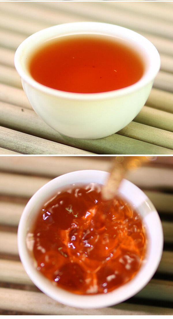 Pu-erh Tea Healthy Drink 500g Yunnan Menghai Pu-erh Tea Xiaoqinggan Ripe Tea