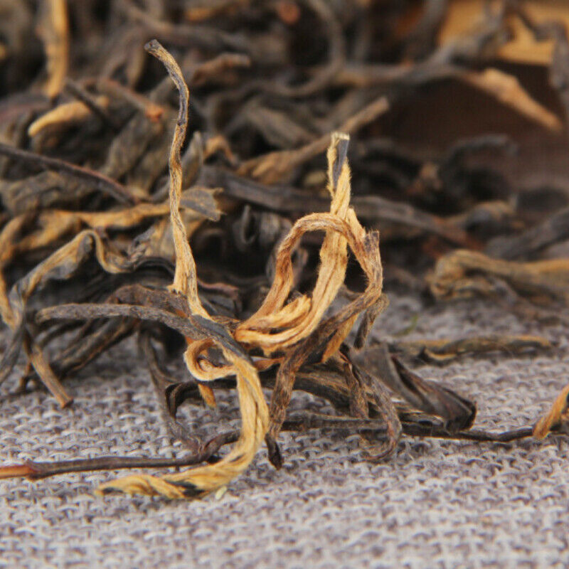 HelloYoung Ancient Tree Kung Fu Tea Maofeng Tea Loose Leaf Fengqing Dianhong Tea 100g Secondary image