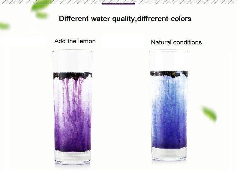Herbal Tea Natural Food Additive Die Dou Hua Butterfly Pea Flower Tea 200g