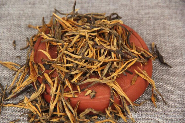 HelloYoung New Dianhong Black Tea Bud Need Gold Grade Gold Dianhong Single Bud Tea250g