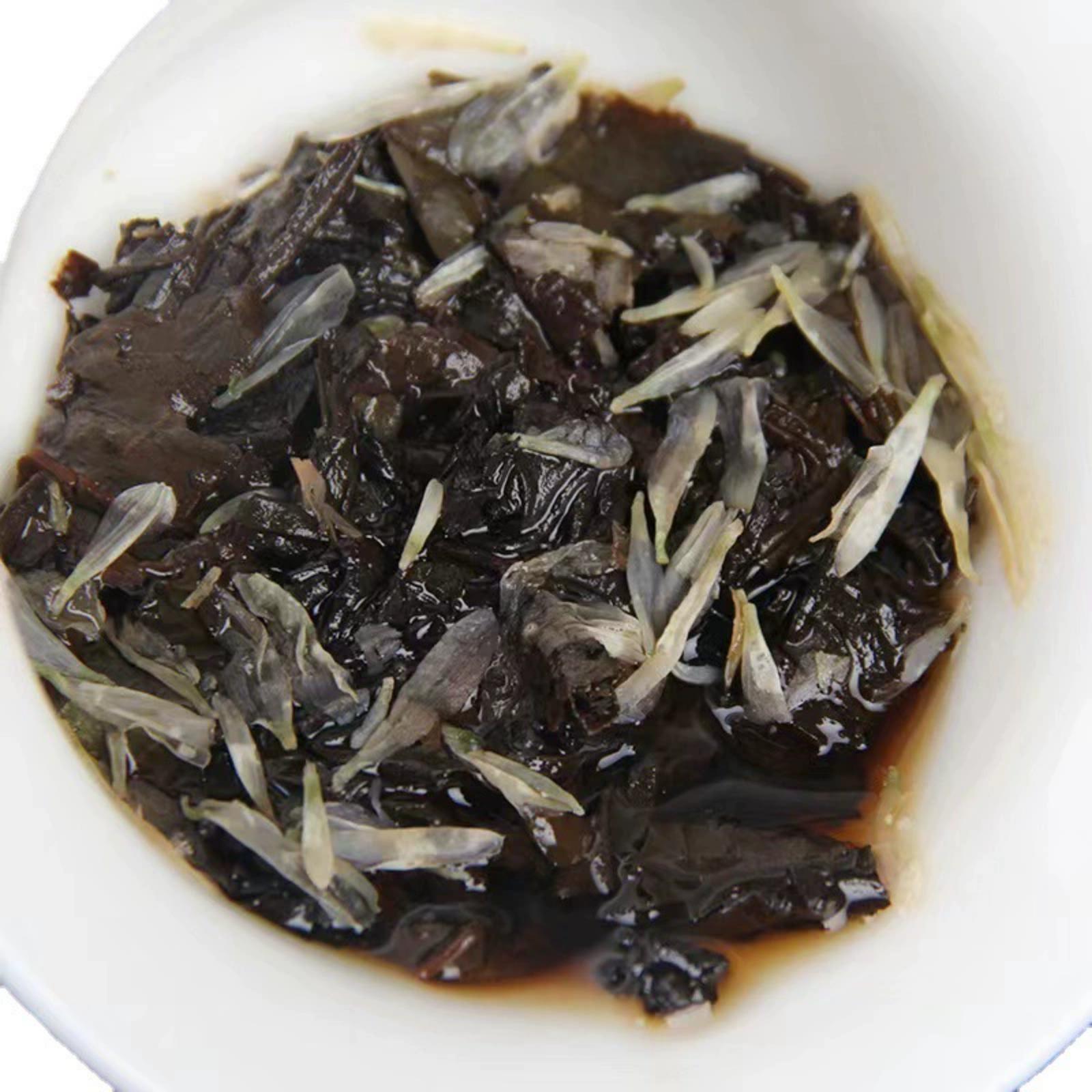 500g Yunnan Chrysanthemum Pu-erh Mini Tuo Tea Ripe Smooth Sweet
