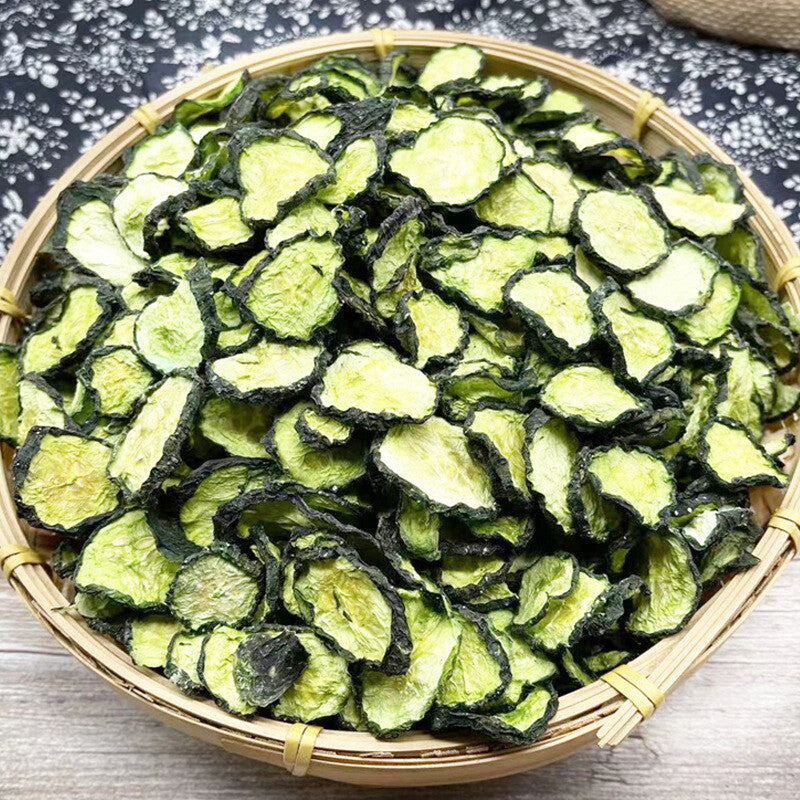 Healthy Breakfast Side Dish，Dehydrated Cucumber Slices Dry Vegetable Snack