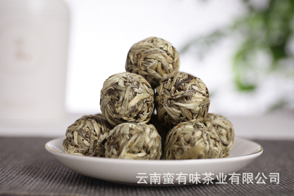 HelloYoung 500g Yunnan Pu'er Tea Baihao Yinzhen Dragon Pearl Moonlight White Single Bud
