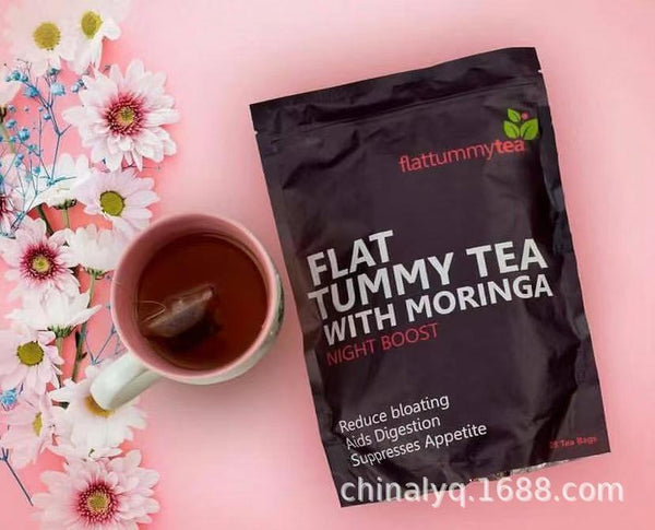 28 Days Flat Tummy Tea with Moringa Slimming Tea Moringa Tea