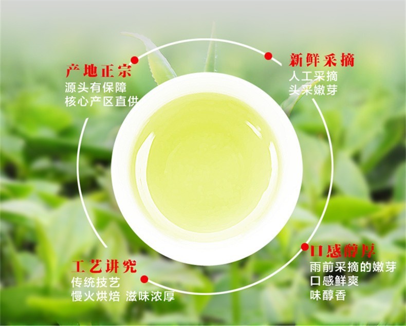 Tai Ping Hou Kui Matcha Organic Green Tea 100g Weight Loss Herbal Healthy Drink