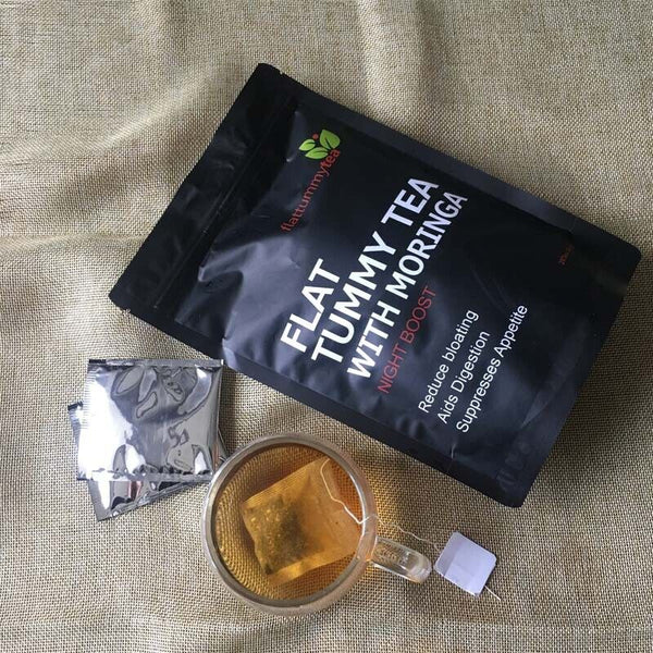 All Natural Flat Tummy Tea with Moringa Herbal Tea 3g*28 bags