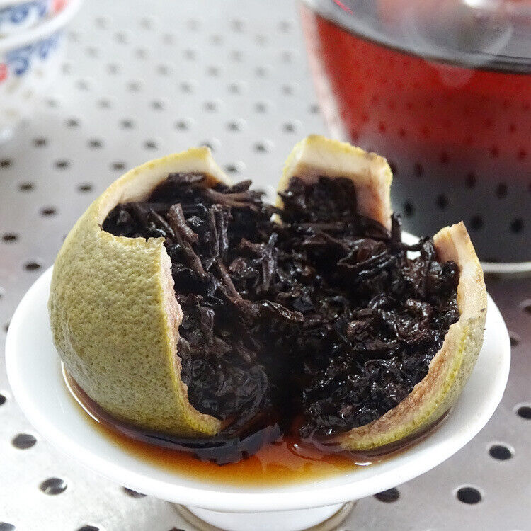 Premium Fruity Citrus Xinhui Small Green Citrus Peel Tea Puerh Tea 500h