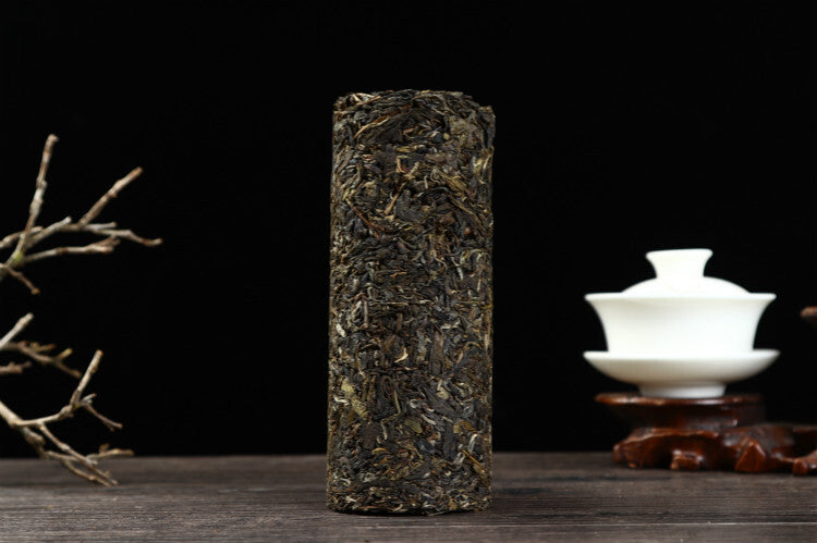 500g,Iceland Ancient Trees, Mini Bamboo Tube Raw Tea Yunnan Puerh Raw Tea