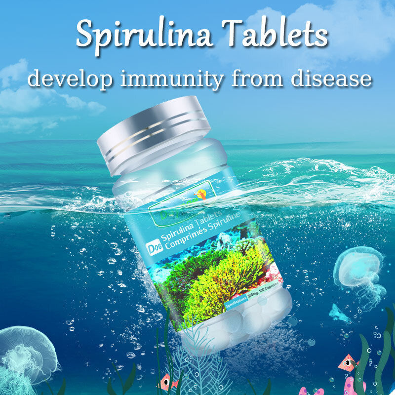 Natural Spirulina Tablet Weight Loss Beauty Anti-aging Pill Main image