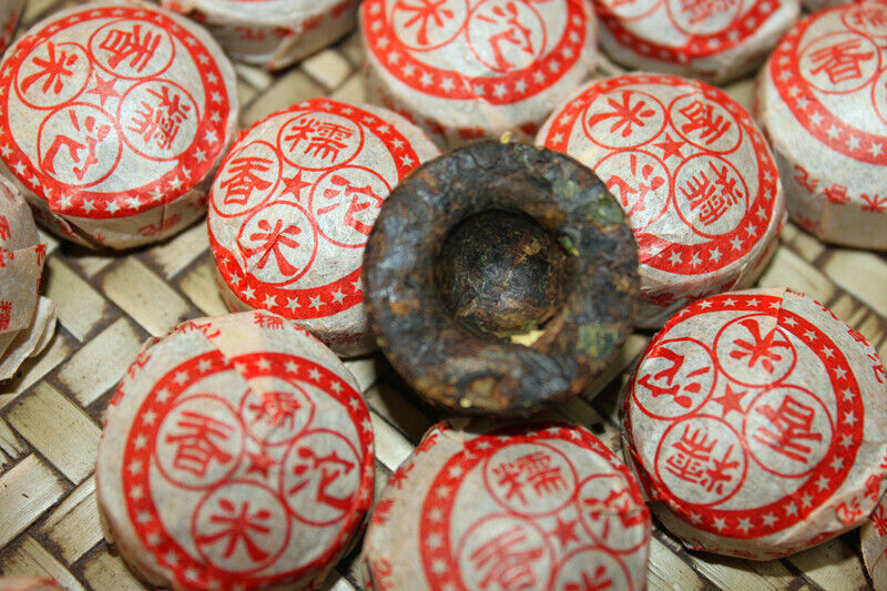 HelloYoung 500g Yunnan Pu-erh Tea Glutinous Rice Fragrance Tuo Tea Ripe Tea 云南普洱茶 糯米香沱茶