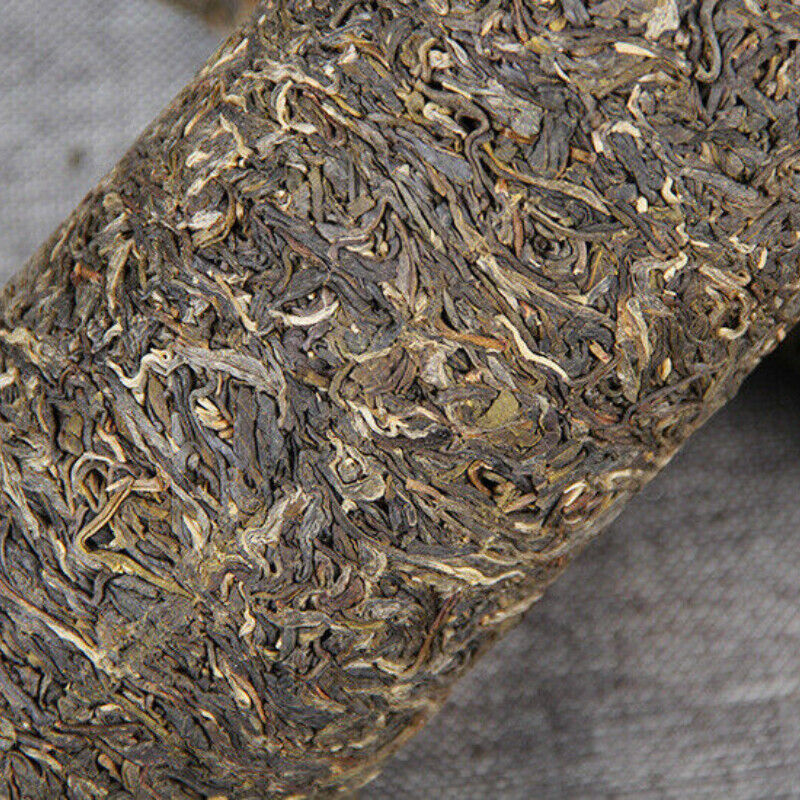 HelloYoung Pu'er Raw Tea Pillar Shape Pu-erh Green Tea Health Drink1000g Top-Grade Menghai