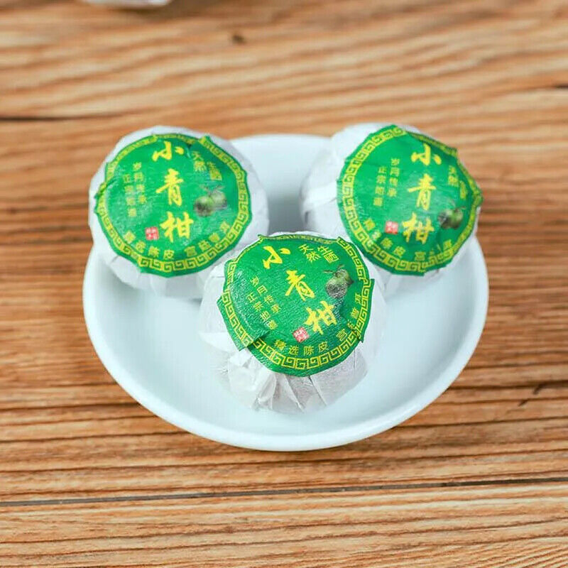 HelloYoung Dried Tangerine Cooked Puer peel ripe puer natural plant tea Xiao Qinggan 250g