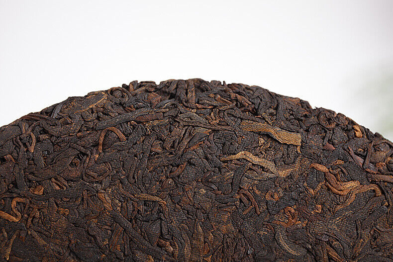 HelloYoung 357g Puerh Tea Leaves Nannushan Old Aged Ripe Tea Yunnan Seven Seed Cake Tea