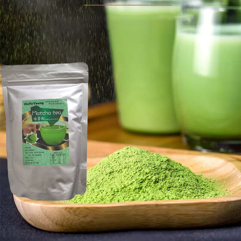 Green tea powder boost metabolism keto matcha slimming baking drinks