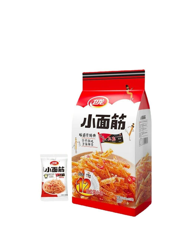 HelloYoung 312g Genuine Gluten Gluten Free 12bags*26g Weilong Specialty Spicy Snack Food