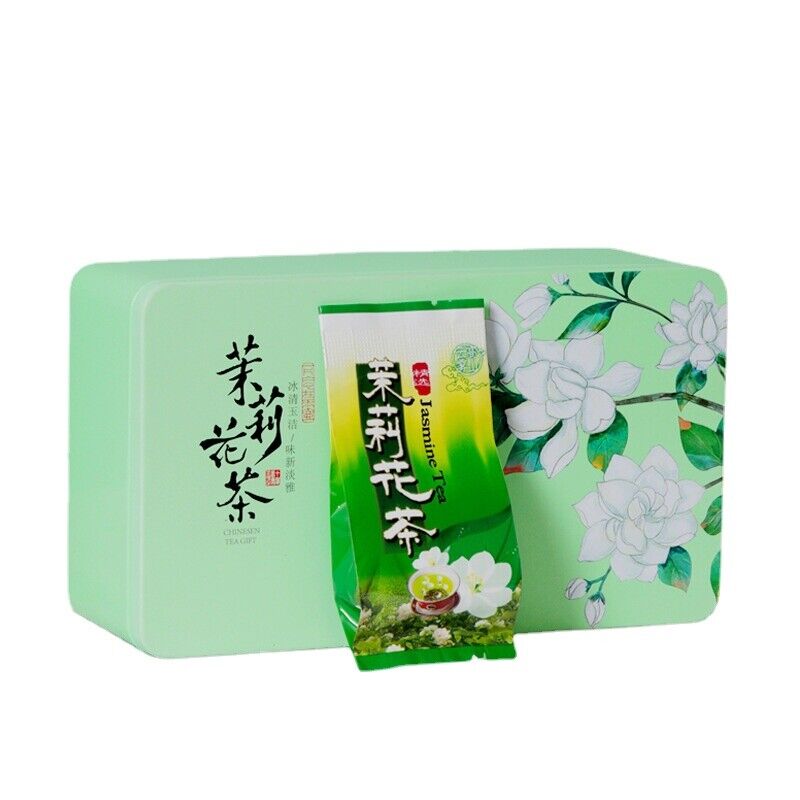 HelloYoung New Tea Jasmine Tea Leaves Green Tea Loose Strong Fragrance Type Cans Secondary image