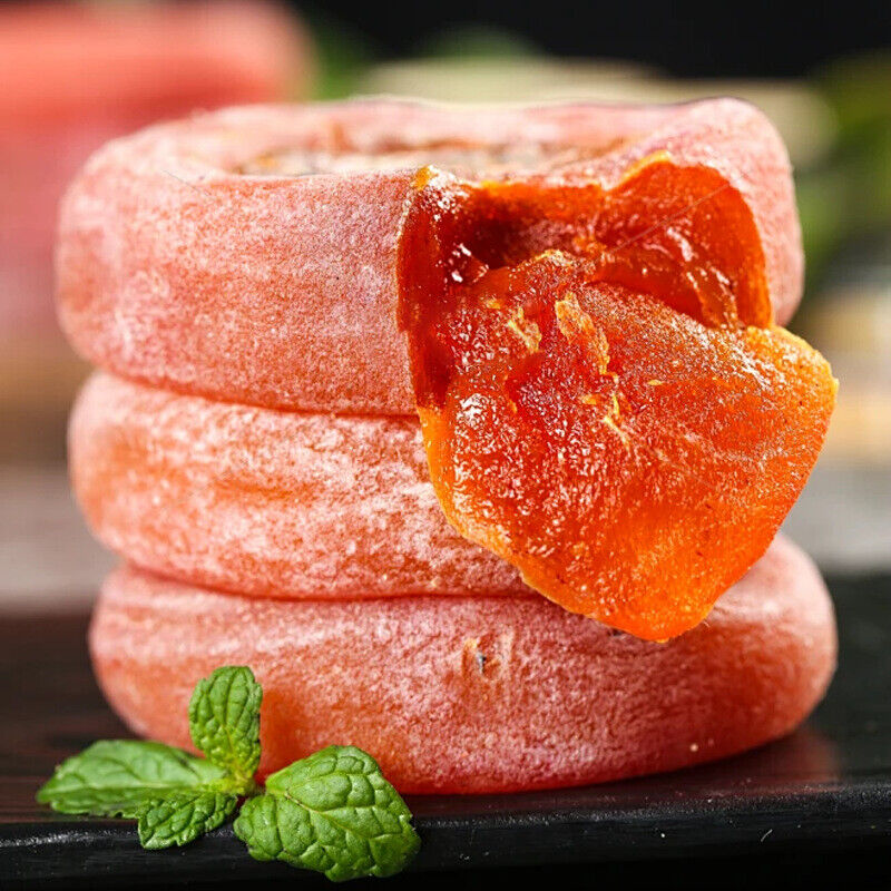 Dried Persimmons Natural Sweet Snacks Fresh Individually Wrapped 500g Main image