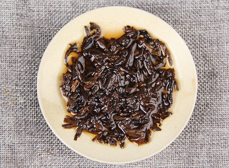 HelloYoung Yunnan Puer Ripe Tea Cake 云南普洱茶老班章古树纯料紧压普洱茶熟茶饼357g