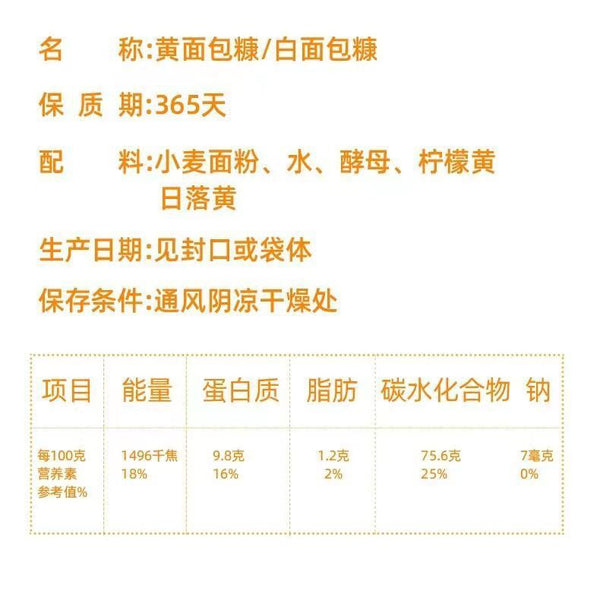 Breadcrumbs, fried chicken, crispy skin, banana, golden bun for home use