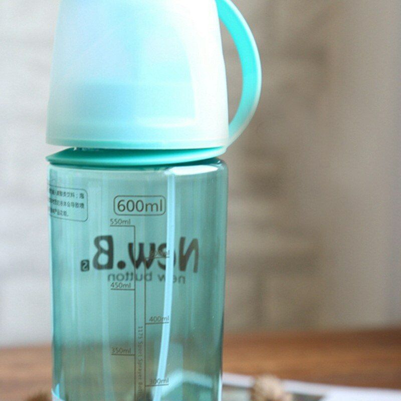 Sports Plastic Tea Cup Sport Spray Bottles Water Bottle Outdoor Shaker Drinkware