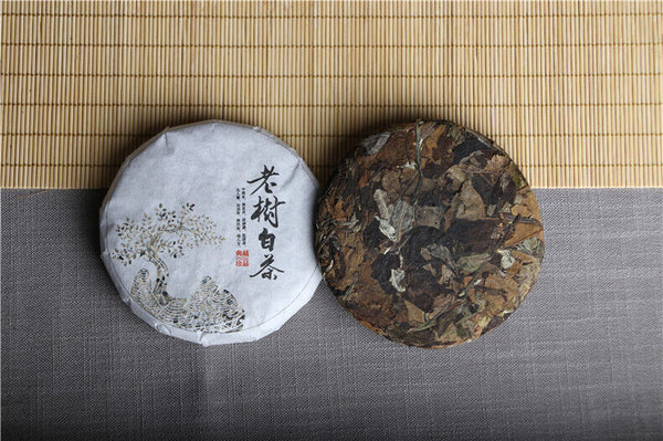 HelloYoung 100g Dry Storage Old Tree White Tea Big Tree Tea Tea Cake Yunnan White Tea