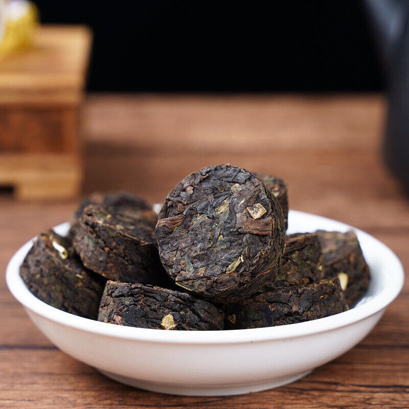 500G Yunnan Pu'er Tea Glutinous Aroma Xiao Tuo Tea Strong Aroma  Aged Ripe Tea