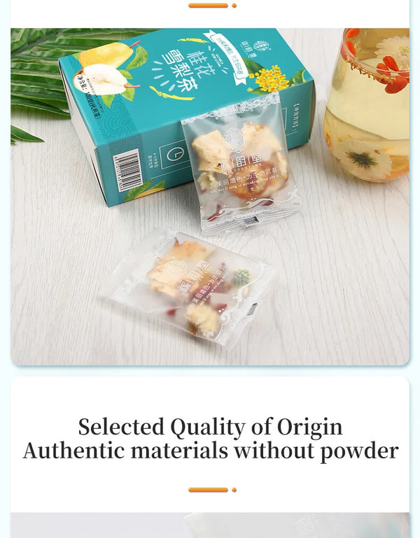 Healthy Herb Tea Bag 100g/3.52oz Osmanthus Snow Pear Tea