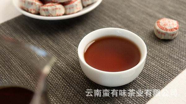 HelloYoung 500g Yunnan Pu'er tea leaves mini small tuocha Gnocyte red cotton tuo Gnocyte