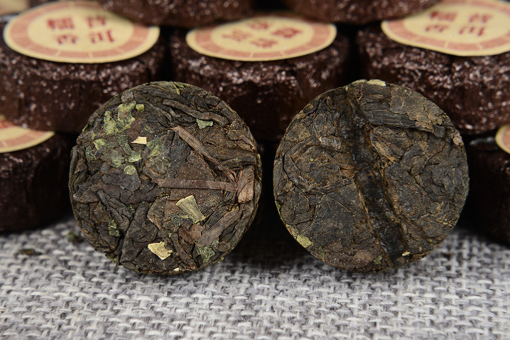 HelloYoung Yunnan Puerh Tea Glutinous Fragrant Ripe Tuo Tea Strong Fragrant Small Jade Cake