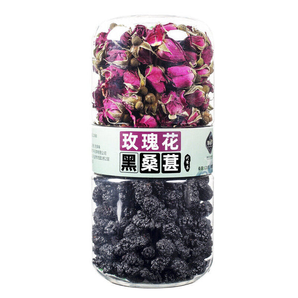 HelloYoung mulberry plump sea lotus hawthorn rose jasmine licorice longan prickly pear tea