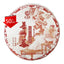 HelloYoung 357g Ripe Puerh Tea Yunnan Qizi Pu-erh Cooked Tea Cake Chinese Pu'er Black Tea