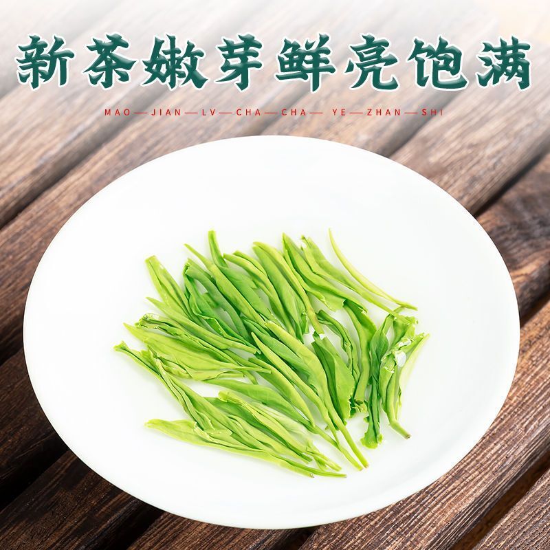 Green Tea Maojian Tea Strong Aroma High Mountain Mist Green Tea Canned 125g
