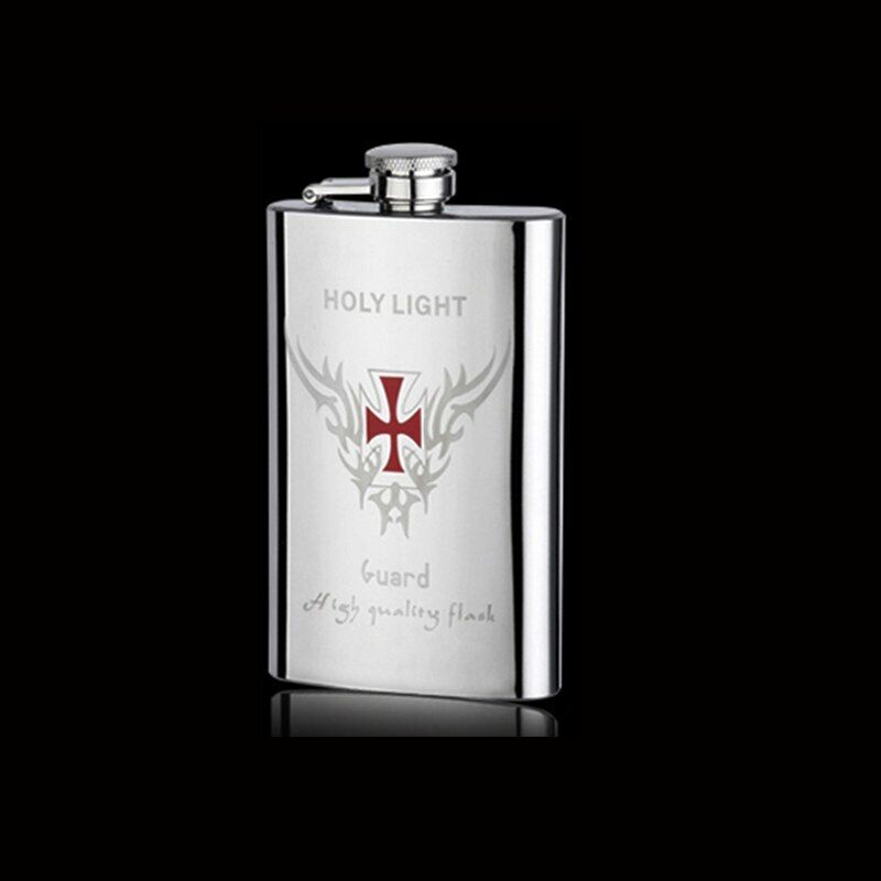 Stainless Steel Liquor Whisky Alcohol Portable Drinkware Flagon  Vodka Hip Flask
