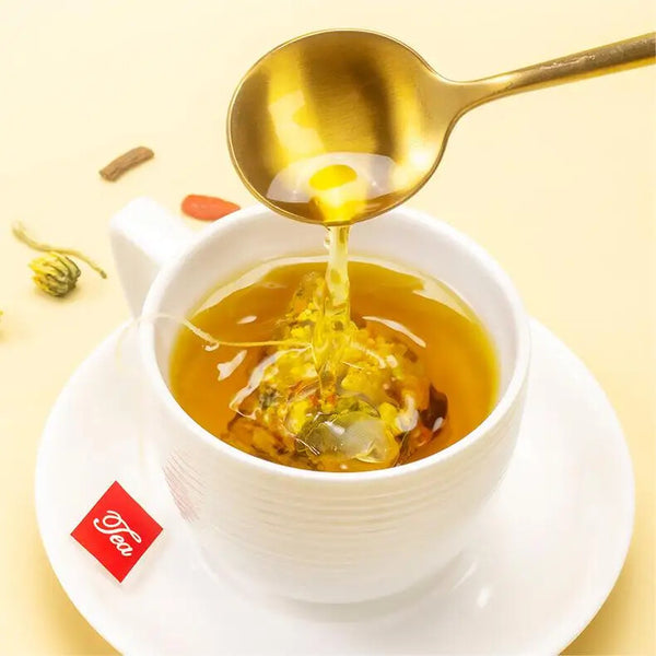 TemuTea Liver Tea Formula Detox Health Tea with Chrysanthemum Cassia Seed Honeysuckle