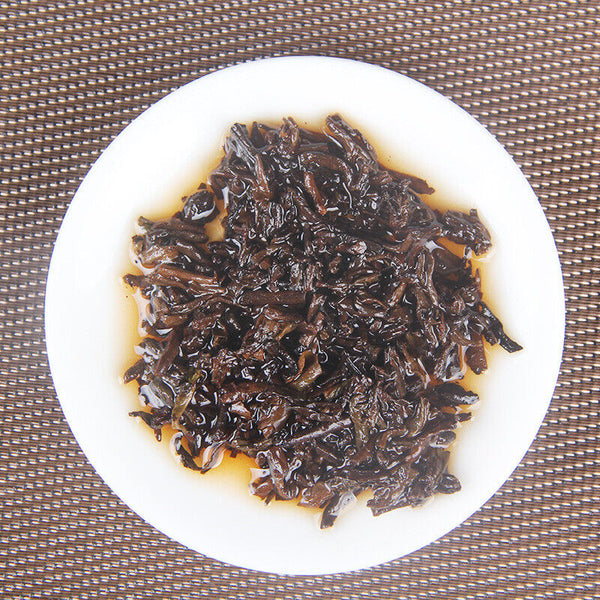 357g Spring Handmade Tea Pu-Erh Ripe Tea Cake Organic Chinese Black Tea Puer Tea