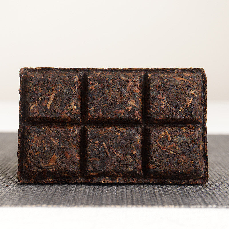 50g Banzhang Golden Bud Cooked Brick Aged Palace Ripe Tea Yunnan Puerh Tea, Secondary image