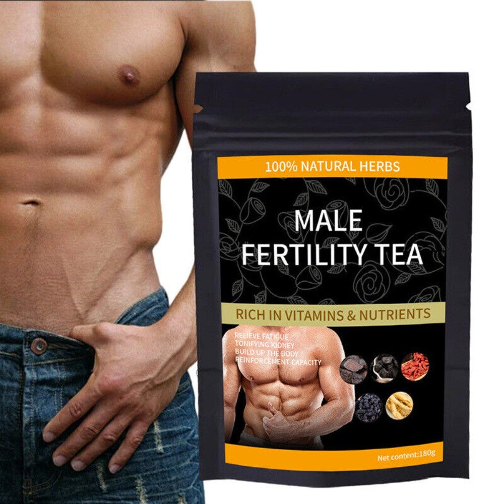Male Fertility Herbal Tea 180g Natural Energy Kidney Support Vitality Boost Main image