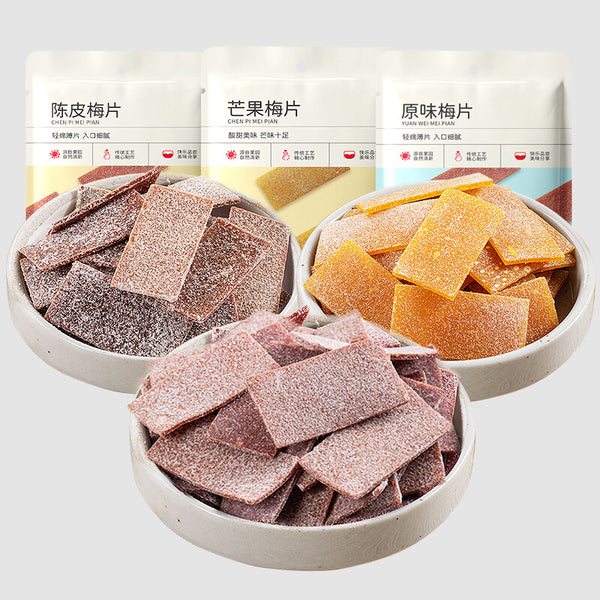 Natural Flavor Snacks Small Pack Japanese Style Plum Slices