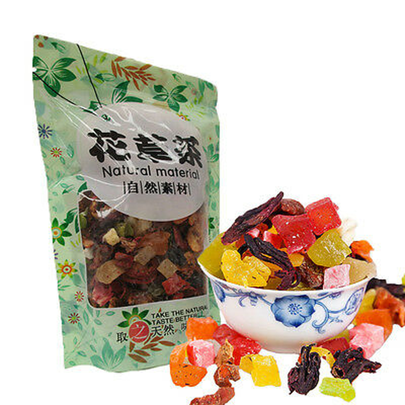 HelloYoung 100g Fruit Tea Senility Flavored Tea Delay Chinese Fashion Tea Lmprove Immunity Secondary image