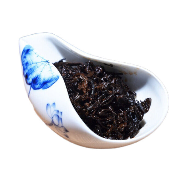 HelloYoung Cooked Puerh Tea Cake Full Fermented Banzhang Golden Bud Ripe Puer Tea  Shu 357g