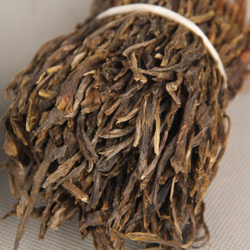 HelloYoung Puerh Raw Tea Premium Big Leaf Fermented Tea Natural Yunnan Bazi Bulk Pu-Erh Tea
