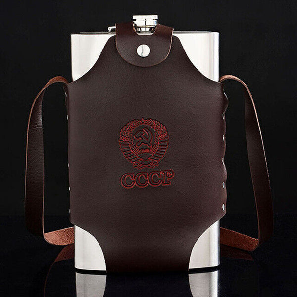 Alcohol Bottle Belt Case Stainless Steel Hip Flask Liquor Whisky Portable Pocket