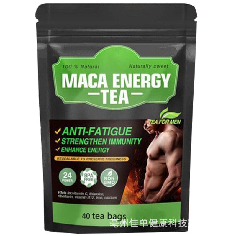 Maca Energy Man Tea Strenth Herbal Enhance Healthy Drink Herbal Tea Bags