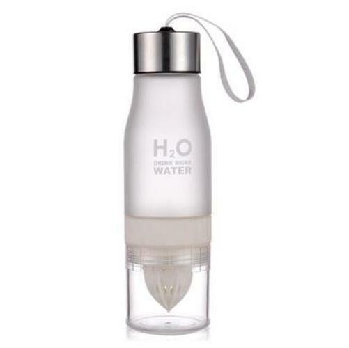 650ML Fruit Juice Water Bottle Infuser Outdoor Sports Portable Shaker Drinkware