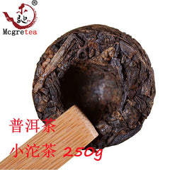 HelloYoung Mcgretea Puer Tea Glutinous Rice Fragrant Puer Tea Xiao Tuo Tea Brick Puer 250g