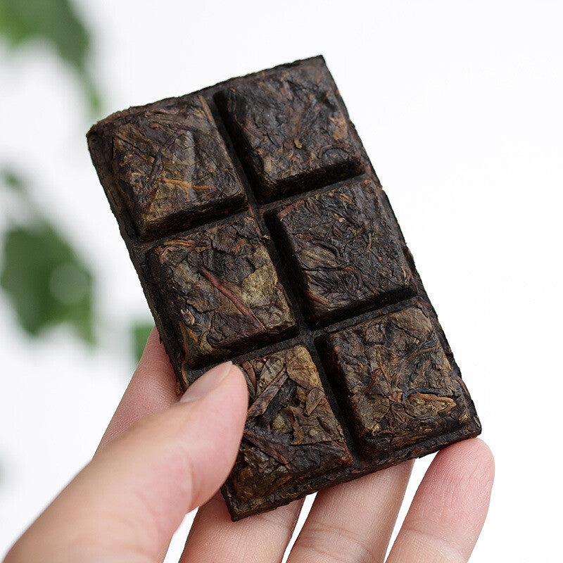 Yunnan Puerh Tea 50g Lao Banzhang Golden Leaf Raw Brick Aged Puerh Tea